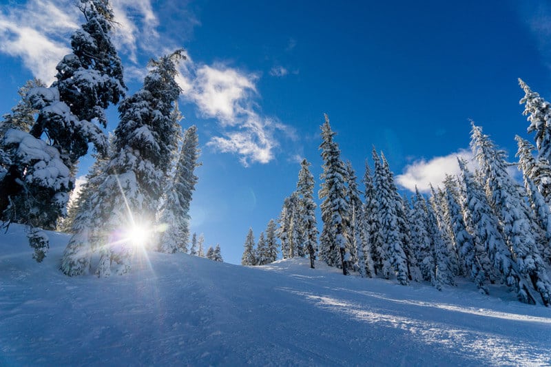 Skiing in Maggie Valley, North Carolina