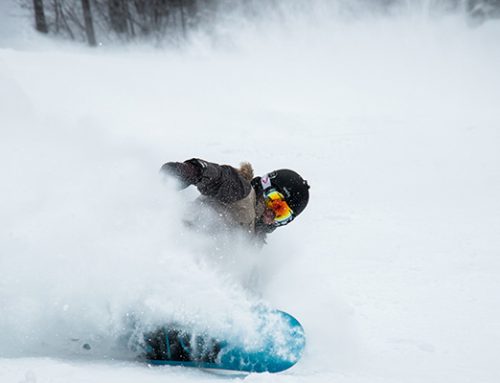 Snowboarding at Cataloochee Ski Resort