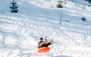 Snow tubing in maggie valley nc