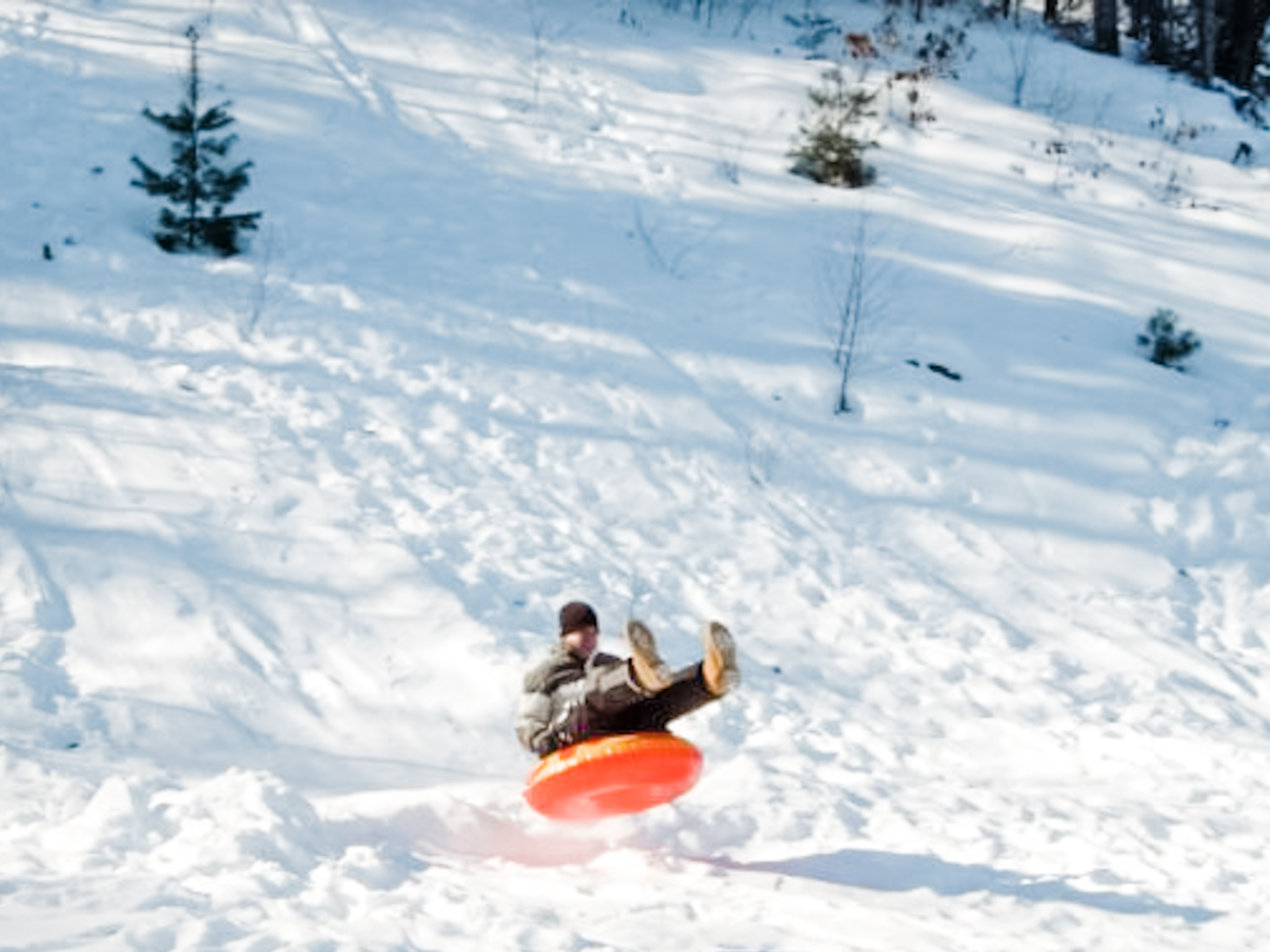 Snow tubing in maggie valley nc