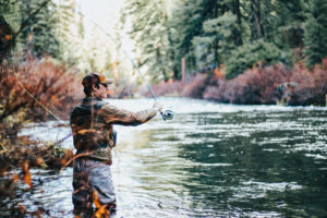 Fly fishing in the Smoky Mountains