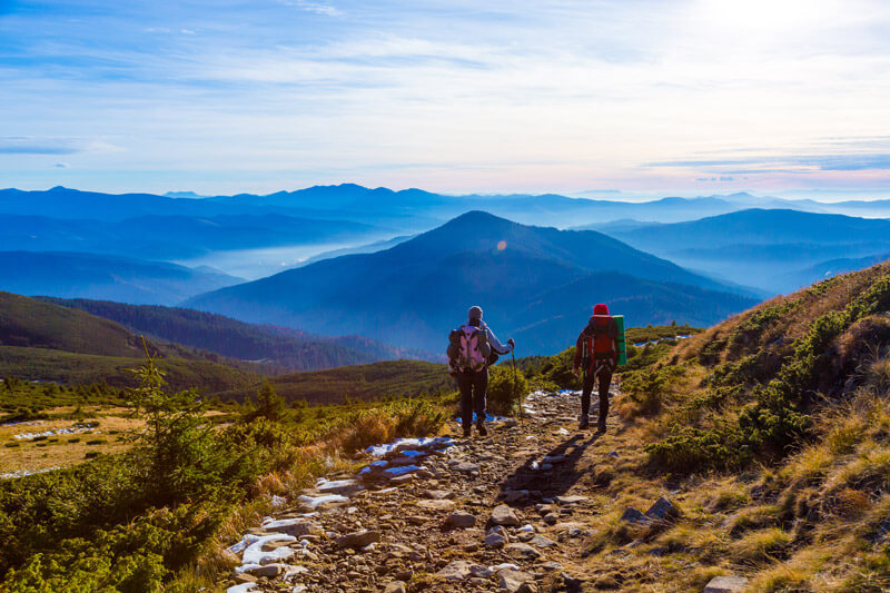 Blue Ridge Parkway Winter Hiking Trail