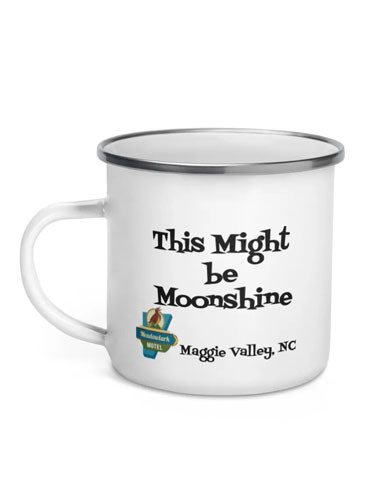 Moonshine Signature Enamel Mug - Image 2