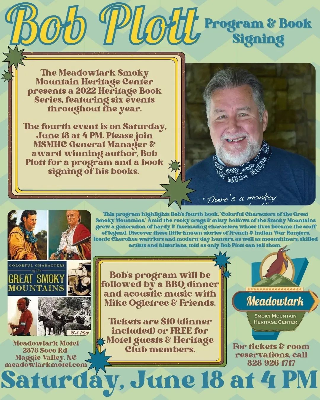 bob plott book signing